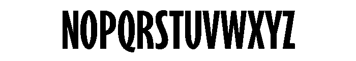 Am Tirana Semibold Font UPPERCASE