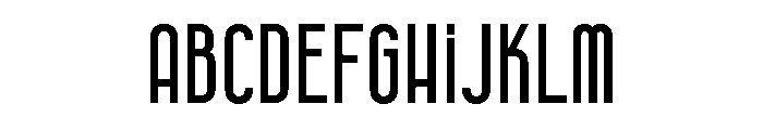 Am Udine Bold Font UPPERCASE