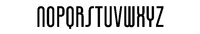Am Udine Bold Font LOWERCASE