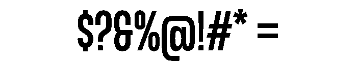Am Udine Medium Font OTHER CHARS