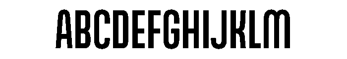 Am Udine Medium Font UPPERCASE