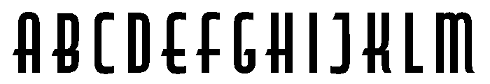 Am Udine Semibold Font UPPERCASE