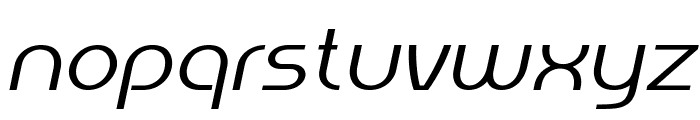 Amena-BoldItalic Font LOWERCASE