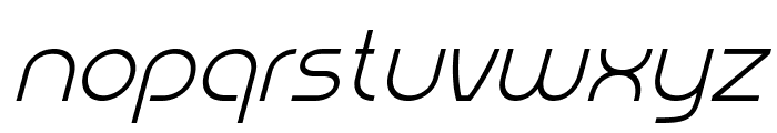 AmenaItalic Font LOWERCASE