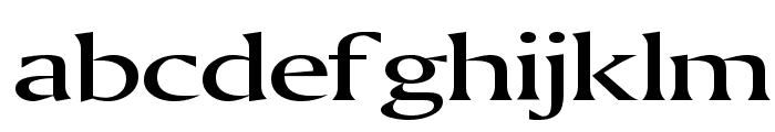 Ameretto Extended Normal Font LOWERCASE