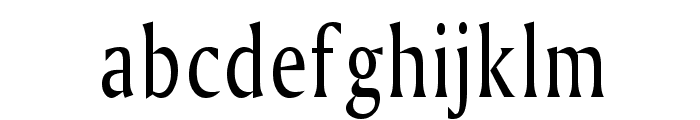 Ameretto Thin Normal Font LOWERCASE