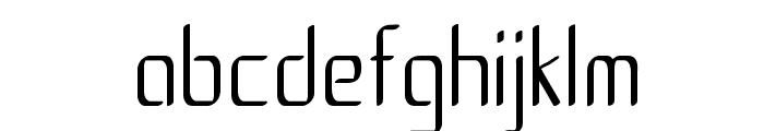 Amped-CondensedRegular Font LOWERCASE
