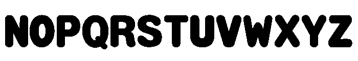 AM Pop Smile Font UPPERCASE