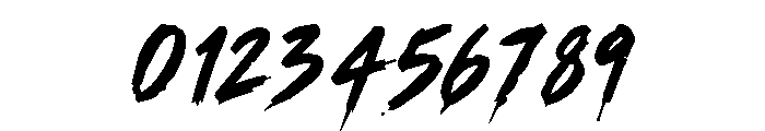 AMAZING RANGER Font OTHER CHARS