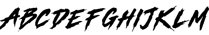 AMAZING RANGER Font UPPERCASE