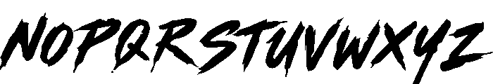 AMAZING RANGER Font UPPERCASE