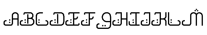 AMINUL-Regular Font UPPERCASE