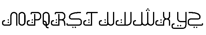 AMINUL-Regular Font UPPERCASE