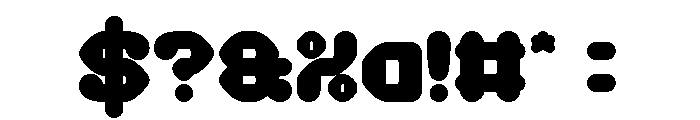 AMONG THE STAR Bold Font OTHER CHARS