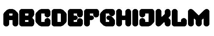 AMONG THE STAR Bold Font UPPERCASE