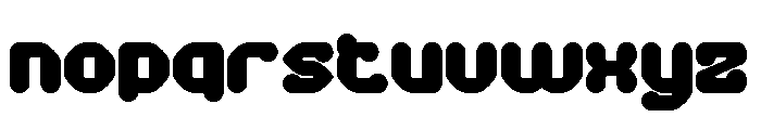 AMONG THE STAR Bold Font LOWERCASE