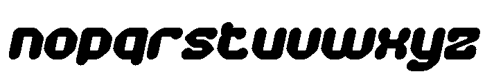 AMONG THE STAR Italic Font LOWERCASE