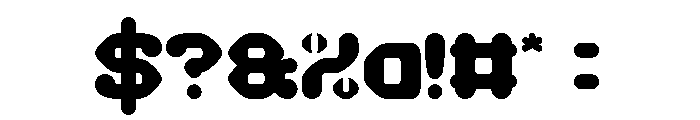 AMONG THE STAR-Light Font OTHER CHARS