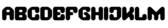 AMONG THE STAR Font UPPERCASE