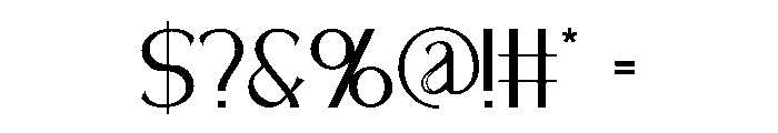 Amagarapati Font OTHER CHARS