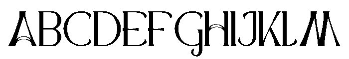 Amagarapati Font UPPERCASE