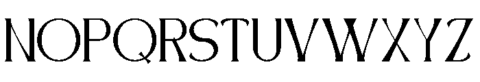 Amagarapati Font UPPERCASE