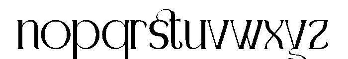 Amagarapati Font LOWERCASE