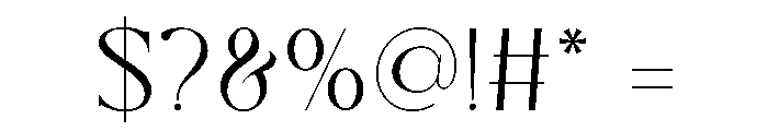 Amagona Font OTHER CHARS