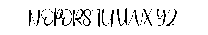 Amalia Humbling Font UPPERCASE