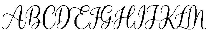 Amalia Luna Font UPPERCASE
