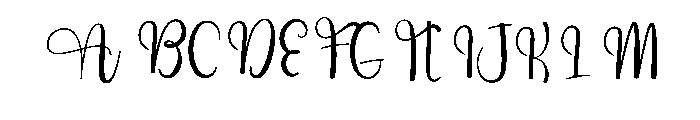 Amaliya Font UPPERCASE