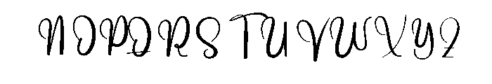 Amaliya Font UPPERCASE