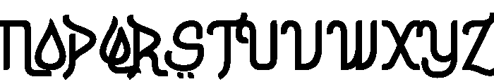 Amanah Ramadhan Font UPPERCASE