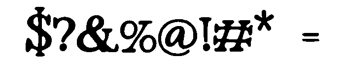 Amanda1 Font OTHER CHARS