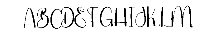 Amarta Haritage Font UPPERCASE