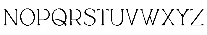 Amarvelle-Regular Font UPPERCASE