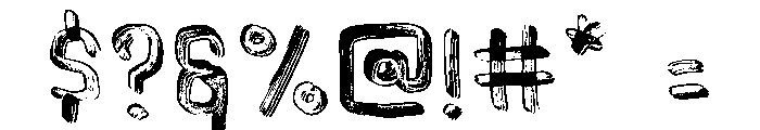 Amayden Font OTHER CHARS