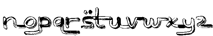 Amayden Font LOWERCASE