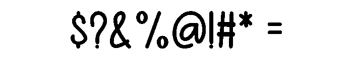 Amazing Handwritten Font OTHER CHARS