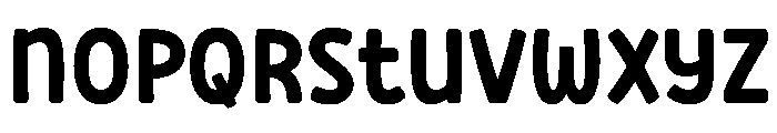 Amazing Newbie Regular Font LOWERCASE