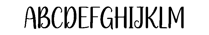Amazing Quick Font UPPERCASE