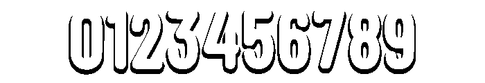 Amazing Shadow Regular Font OTHER CHARS