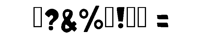 Amazing Vintage Regular Font OTHER CHARS