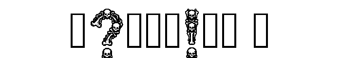 Amazon Regular Font OTHER CHARS