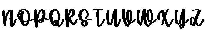 AmberLift Font UPPERCASE