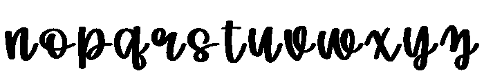 AmberLift Font LOWERCASE