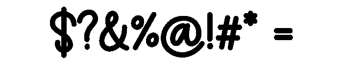 AmberWhirl Font OTHER CHARS
