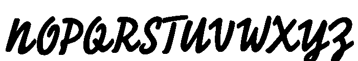 Ambiday Font UPPERCASE