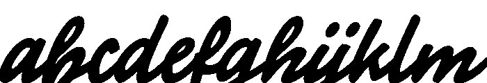 AmbidaySlant FONT