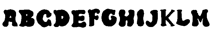 Amboina pitch Font UPPERCASE